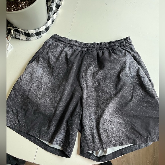 Large lululemon men’s surge shorts designed.
